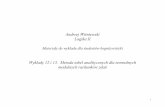 Andrzej Wiśniewski Logika II Wykłady 12 i 13. Metoda tabel ...