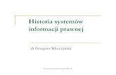 Historia systemów informacji prawnej