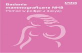 Badania mammograficzne NHS