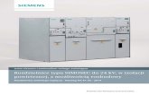 Rozdzielnice typu SIMOSEC do 24 kV, w izolacji powietrznej, z ...
