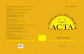 Acta Scientiarum Oeconomia 11