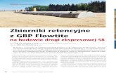 Zbiorniki retencyjne z GRP Flowtite na budowie drogi ekspresowej S8