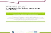 Wybrane grupy i charakterystyki imigracji do Polski - tekst autorstwa ...