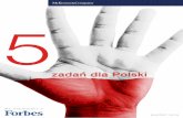 5 zadań dla Polski