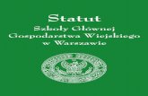Statut Szkoły Głównej Gospodarstwa Wiejskiego w Warszawie