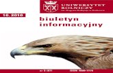 Biuletyn Informacyjny UR w Krakowie nr 5 (67) - październik 2010