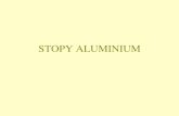 stopy aluminium NOWE