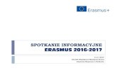 Spotkanie informacyjne_ERASMUS 2016-2017 (prezentacja)