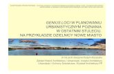 Geniusloci w planowaniu urbanistycznym w Poznaniu