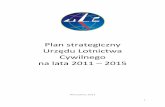 Plan strategiczny Urzędu Lotnictwa Cywilnego na lata 2011 – 2015