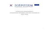 strategia komunikacji programu interreg polska-słowacja 2014-2020