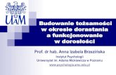 prof. dr hab. Anna Izabela Brzezińska