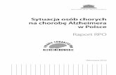 Sytuacja osób chorych na chorobę Alzheimera w Polsce Raport ...