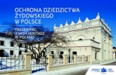Album "Ochrona dziedzictwa żydowskiego w Polsce"