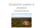 Łukasz Krajnik - "Zarządzanie ryzykiem w projekcie"