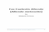 Fax Caelestis Allende