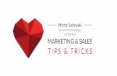 Michal Sadowski, Marketing & sales tips & tricks, I ♥ Marketing, 25.10.2016