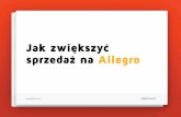 Allegro - Jak zwiększyć sprzedaż