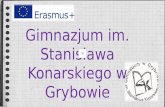 My school -Gimnazjum im.ks.Stanisława Konarskiego by Magdalena Aleksander 3b