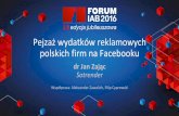 Pejzaż wydatków reklamowych polskich firm na Facebooku