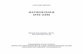 ASTROFISIKA (FIS-239)