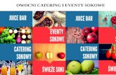 Owocni - catering i eventy sokowe dla firm