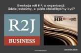Ewolucja funkcji hr. HR Summit 2016_R2J