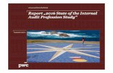 Raport „2016 State of the internal audit profession study”