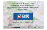 Konsultacje społeczne Nowego Studium i strategii Wrocław 2030