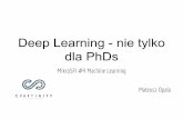 Deep learning nie tylko dla PhDs