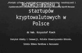 Rozwój rynku i startupów kryptowalutowych w Polsce