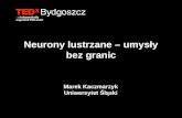 TEDxBydgoszcz - Marek Kaczmarzyk – Neurony lustrzane – Umysły bez granic