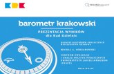 Barometr krakowski prezentacja dla rad dzielnic