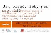 Ngo.pl: Jak pisać, żeby nas czytali?