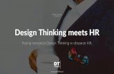 Design Thinking w obszarze HR