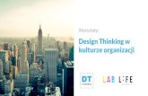 Design Thinking w kulturze organizacji