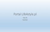 Portal life4style prezentacja