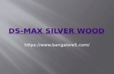 Ds max silver wood