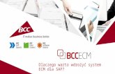 BCC ECM - dlaczego warto wdrożyć system ECM dla SAP?