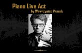 Wawrzyniec prasek   piano live act