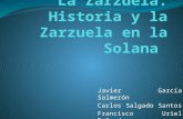 Historia de la zarzuela
