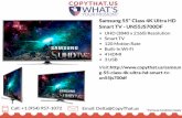 Buy Samsung 55" Class 4K Ultra HD Smart TV