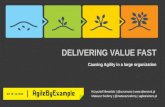 AgileByExample 2016 - Delivering value fast - Krzysztof Niewiński & Mateusz Srebrny