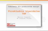 Przekładnie hipoidalne THF - Hypoid gearbox THF