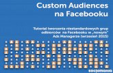 Custom Audiences na Facebooku – tutorial 2015 – Niestandardowe Grupy Odbiorców