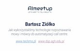 AIMeetup #2: Jak wykorzystaliśmy technologię rozpoznawania mowy i mówcy do automatyzacji call centre