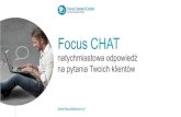 Focus Chat - lepsza obsługa klientów