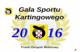 Gala Sportu Kartingowego 2016