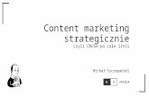 Content marketing strategy via CRUSH model.