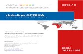 Afrika und China: Update 2013-2015 / Africa and China